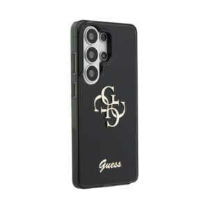 Coque Galaxy S26 Ultra Guess IML Big Metal 4G Script - Samsung noire — visuel 4