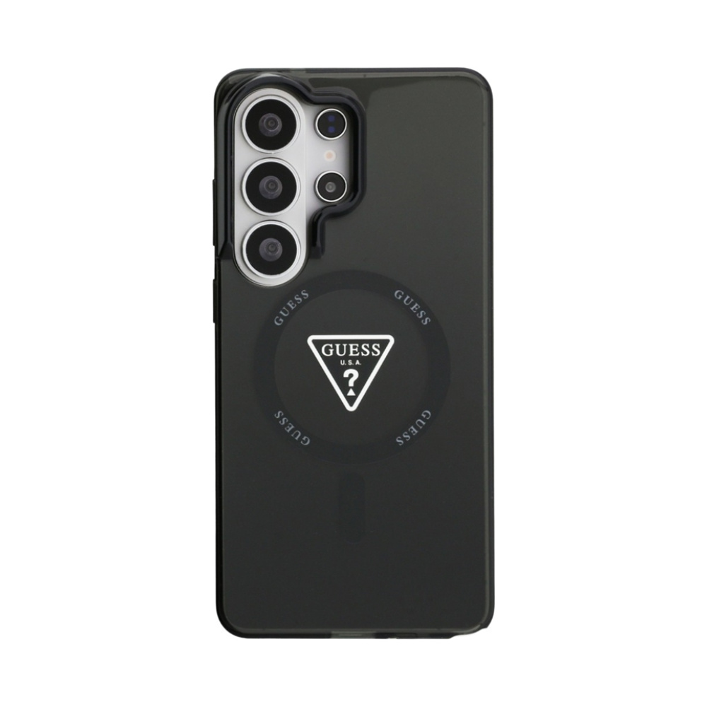 Coque Galaxy S26 Ultra Guess IML Gradient Triangle MagSafe - Samsung noire — visuel 3