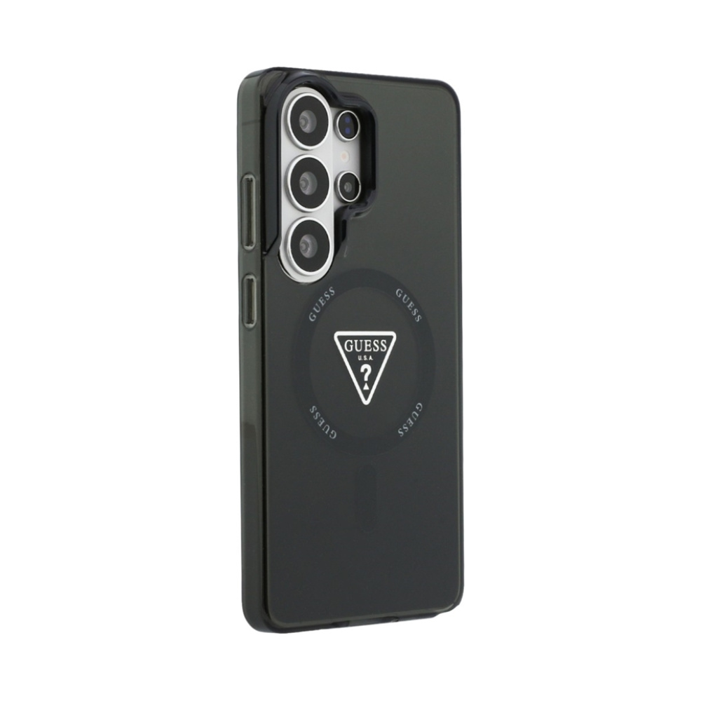 Coque Galaxy S26 Ultra Guess IML Gradient Triangle MagSafe - Samsung noire — visuel 4