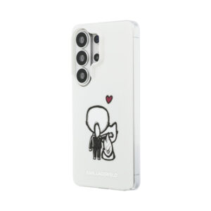 Coque Galaxy S26 Ultra Karl Lagerfeld IML Karl & Choupette MagSafe - Samsung transparente — visuel 2
