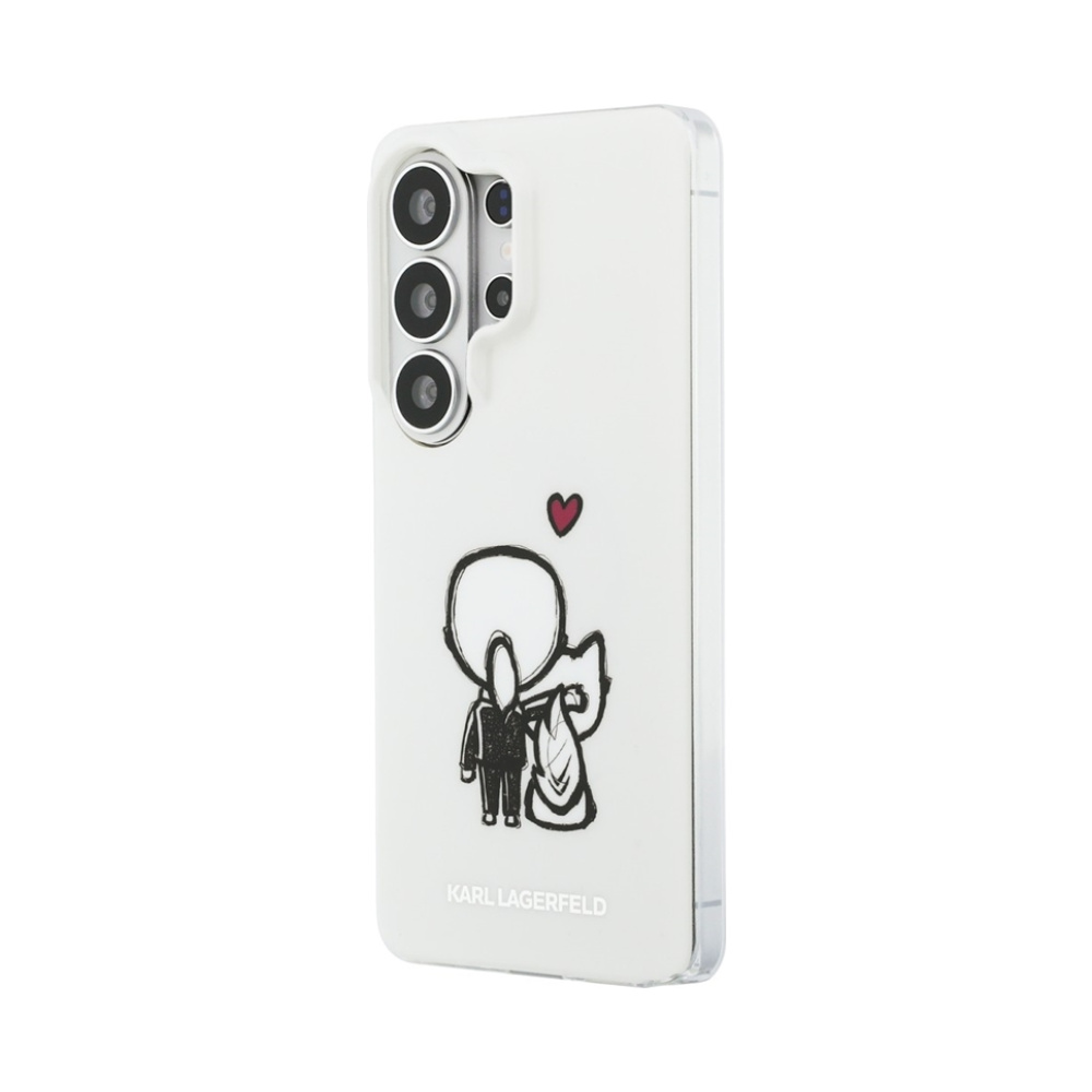 Coque Galaxy S26 Ultra Karl Lagerfeld IML Karl & Choupette MagSafe - Samsung transparente — visuel 2