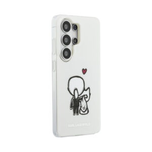 Coque Galaxy S26 Ultra Karl Lagerfeld IML Karl & Choupette MagSafe - Samsung transparente — visuel 4