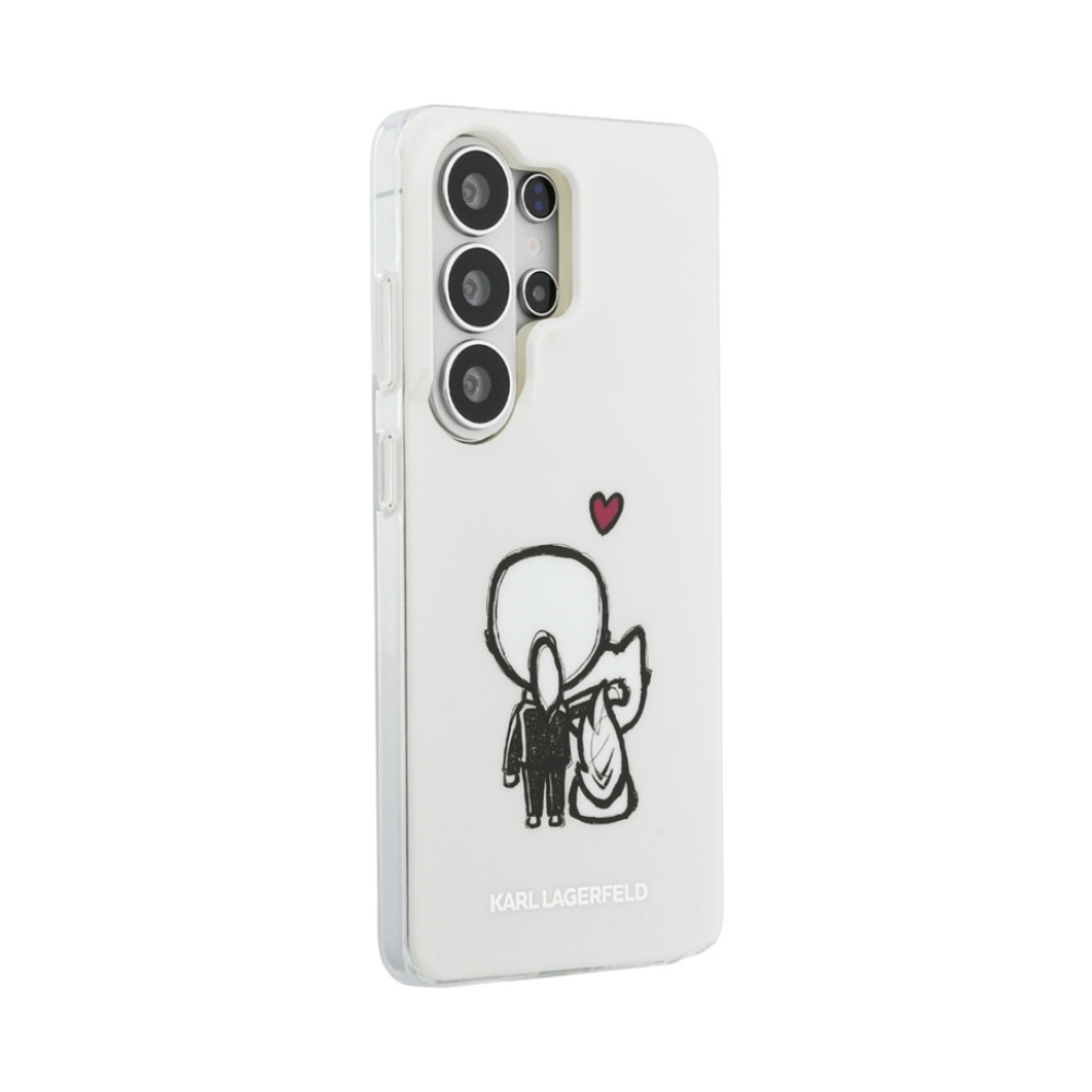 Coque Galaxy S26 Ultra Karl Lagerfeld IML Karl & Choupette MagSafe - Samsung transparente — visuel 4