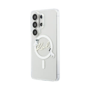 Coque Galaxy S26 Ultra Karl Lagerfeld IML KC Script MagSafe - Samsung transparente — visuel 2