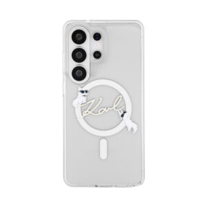 Coque Galaxy S26 Ultra Karl Lagerfeld IML KC Script MagSafe - Samsung transparente — visuel 3