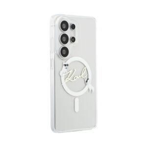 Coque Galaxy S26 Ultra Karl Lagerfeld IML KC Script MagSafe - Samsung transparente — visuel 4