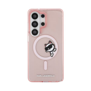 Coque Galaxy S26 Ultra Karl Lagerfeld IML Peekaboo Choupette MagSafe - Samsung rose — visuel 3