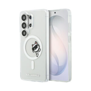 Coque Galaxy S26 Ultra Karl Lagerfeld IML Peekaboo Choupette MagSafe - Samsung transparente