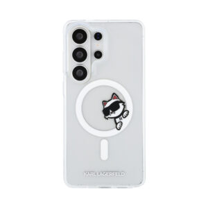 Coque Galaxy S26 Ultra Karl Lagerfeld IML Peekaboo Choupette MagSafe - Samsung transparente — visuel 3