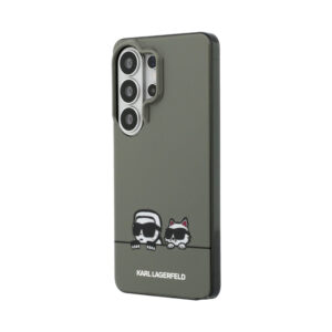 Coque Galaxy S26 Ultra Karl Lagerfeld IML Peekaboo Karl & Choupette MagSafe - Samsung noire — visuel 2