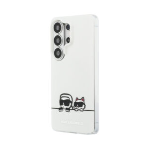 Coque Galaxy S26 Ultra Karl Lagerfeld IML Peekaboo Karl & Choupette MagSafe - Samsung transparente — visuel 2
