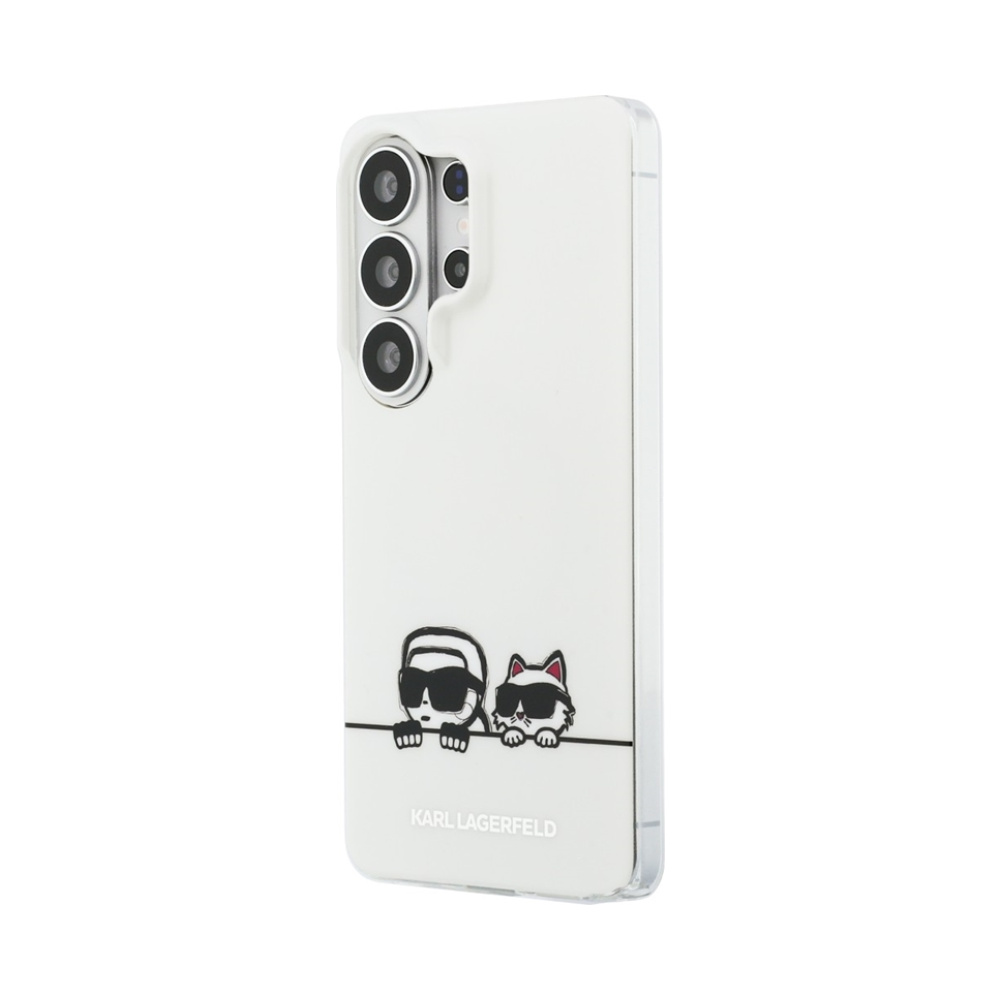 Coque Galaxy S26 Ultra Karl Lagerfeld IML Peekaboo Karl & Choupette MagSafe - Samsung transparente — visuel 2