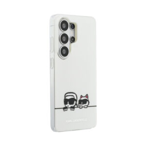 Coque Galaxy S26 Ultra Karl Lagerfeld IML Peekaboo Karl & Choupette MagSafe - Samsung transparente — visuel 4