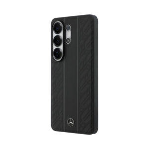 Coque Galaxy S26 Ultra Mercedes Laurel Leaves Vertical Stripes MagSafe Case noire — visuel 2
