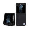 Coque Galaxy Z Flip 5 BMW Leather Hot Stamp - Samsung noire