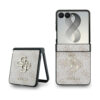 Coque Galaxy Z Flip 8 Guess Big 4G Logo - Samsung rose