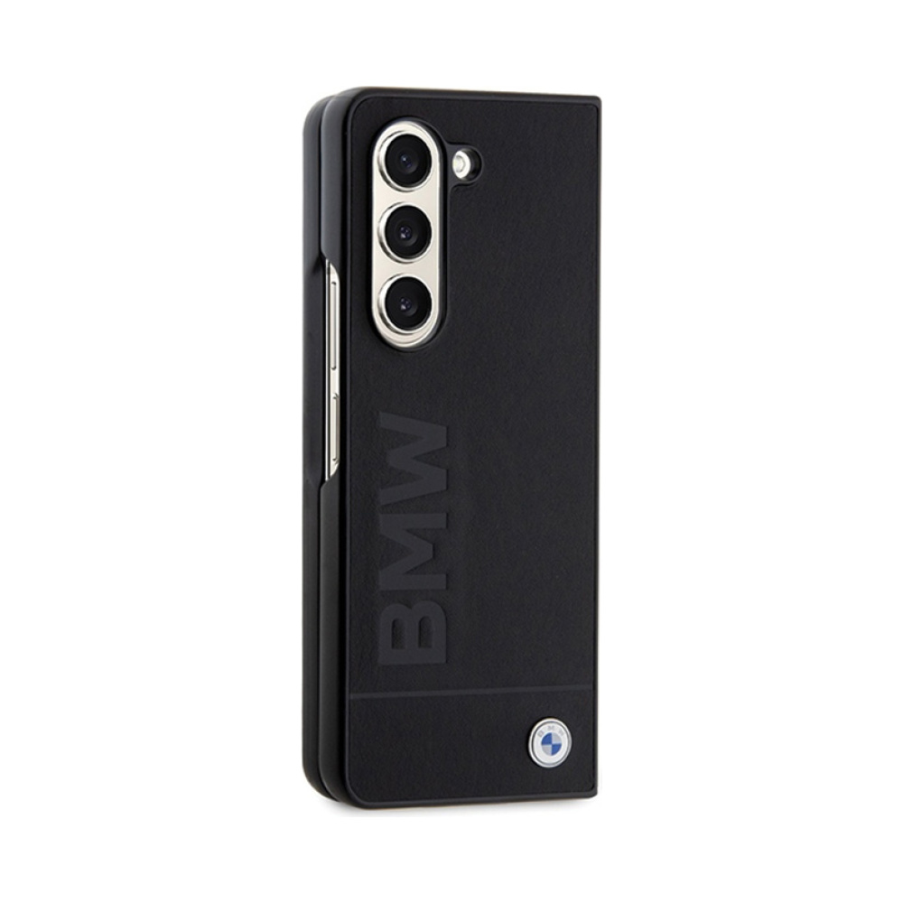 Coque Galaxy Z Fold 5 BMW Signature Logo Imprint noire — visuel 5