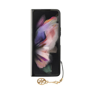 Coque Galaxy Z Fold 5 Guess 4G Charms Collection brune — visuel 4
