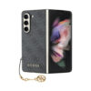 Coque Galaxy Z Fold 5 Guess 4G Charms Collection - Samsung grise
