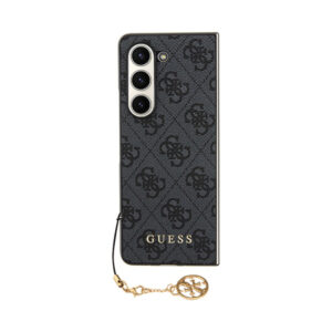 Coque Galaxy Z Fold 5 Guess 4G Charms Collection - Samsung grise — visuel 2