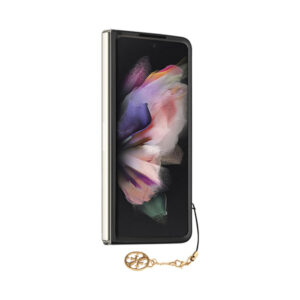 Coque Galaxy Z Fold 5 Guess 4G Charms Collection - Samsung grise — visuel 3