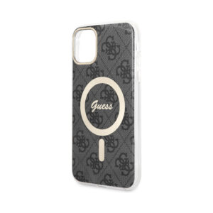 Coque iPhone 11 Guess 4G MagSafe noire — visuel 5