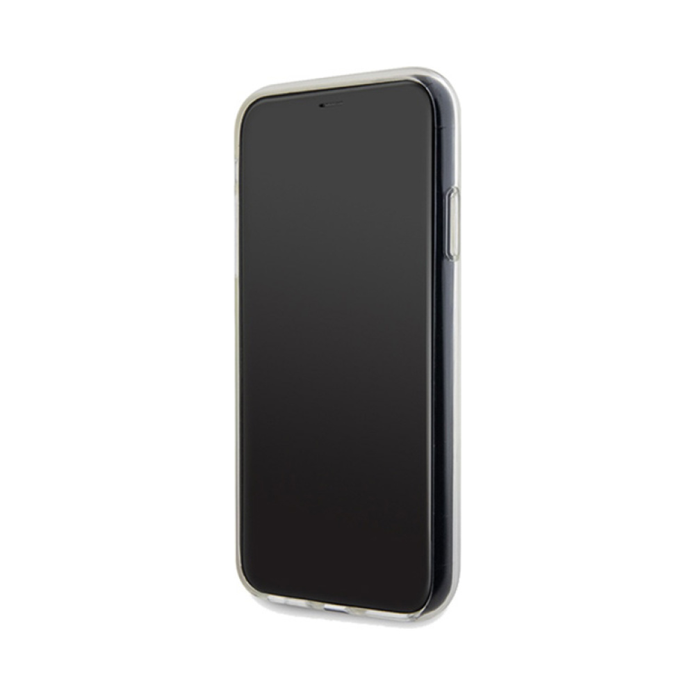 Coque iPhone 11 Guess IML Faceted Mirror Disco Iridescent — visuel 5