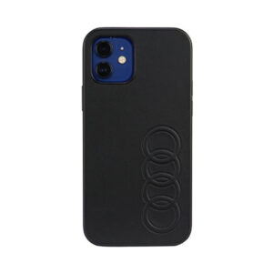 Coque iPhone 11 Pro Audi Synthetic Leather noire