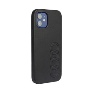Coque iPhone 11 Pro Audi Synthetic Leather noire — visuel 2