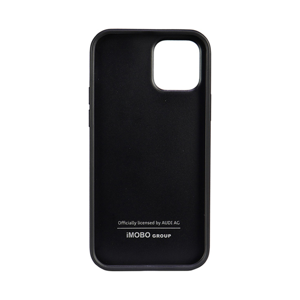 Coque iPhone 11 Pro Audi Synthetic Leather noire — visuel 4