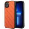 Coque iPhone 13 mini Karl Lagerfeld Perforated Allover orange