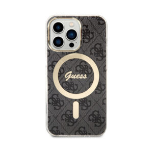 Coque iPhone 13 Pro Guess 4G MagSafe noire — visuel 2