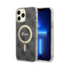 Coque iPhone 13 Pro Max Guess 4G MagSafe noire