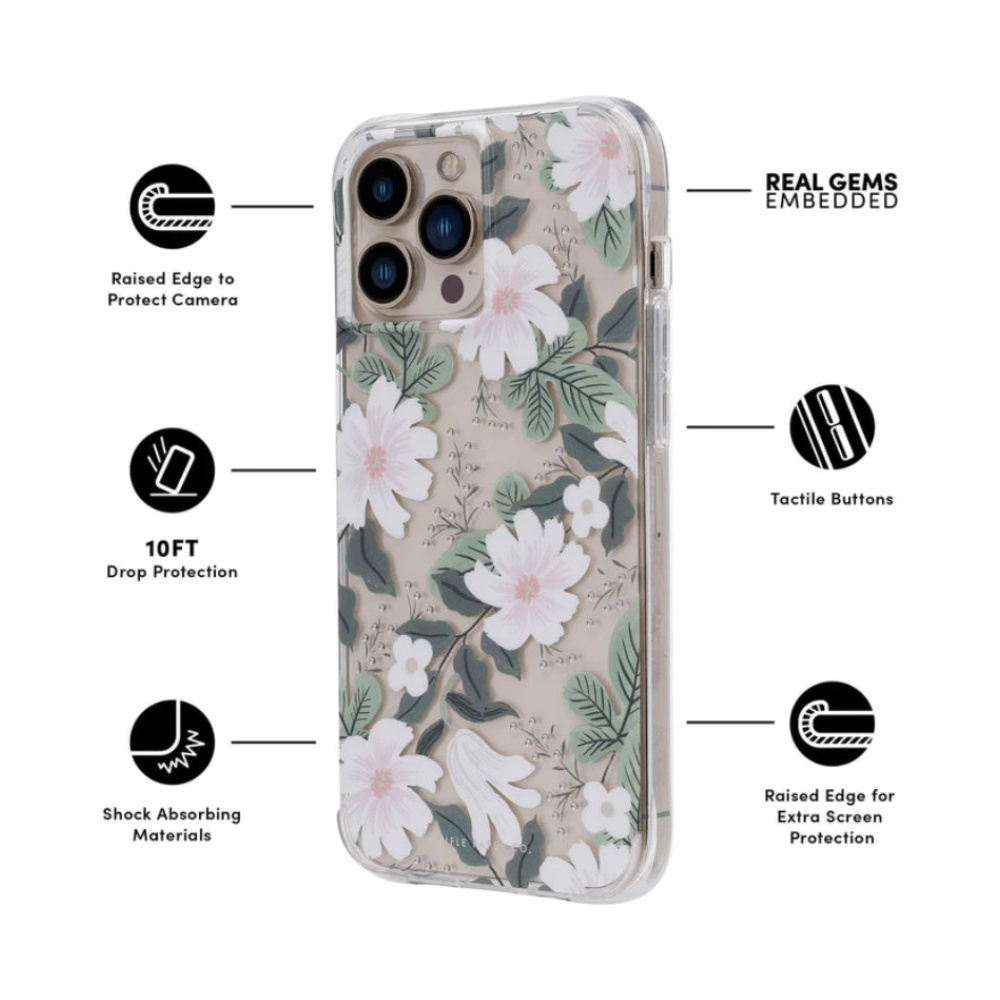 Coque iPhone 13 Pro Rifle Paper Clear — visuel 3