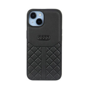 Coque iPhone 14 Audi Genuine Leather noire