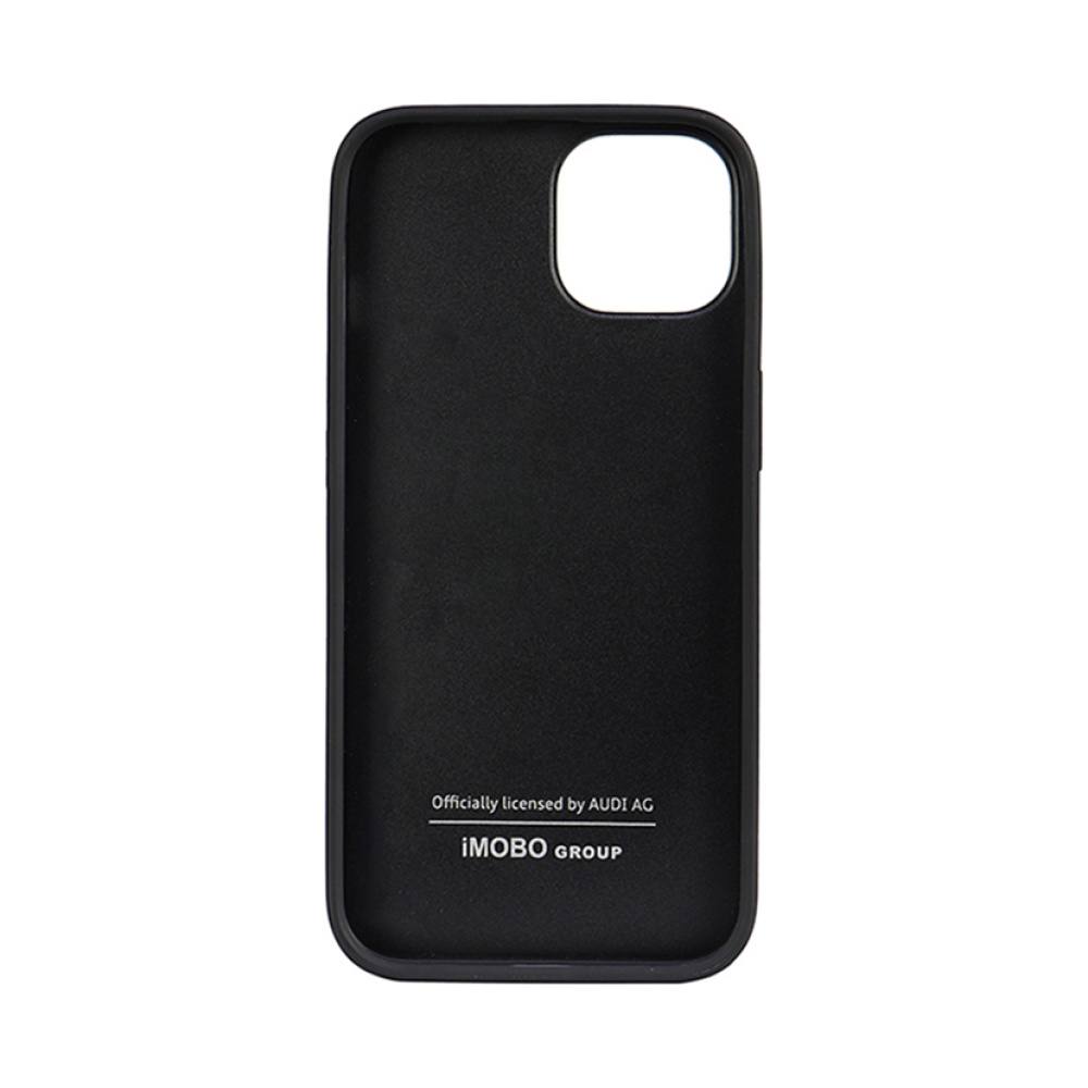 Coque iPhone 14 Audi Genuine Leather noire — visuel 4