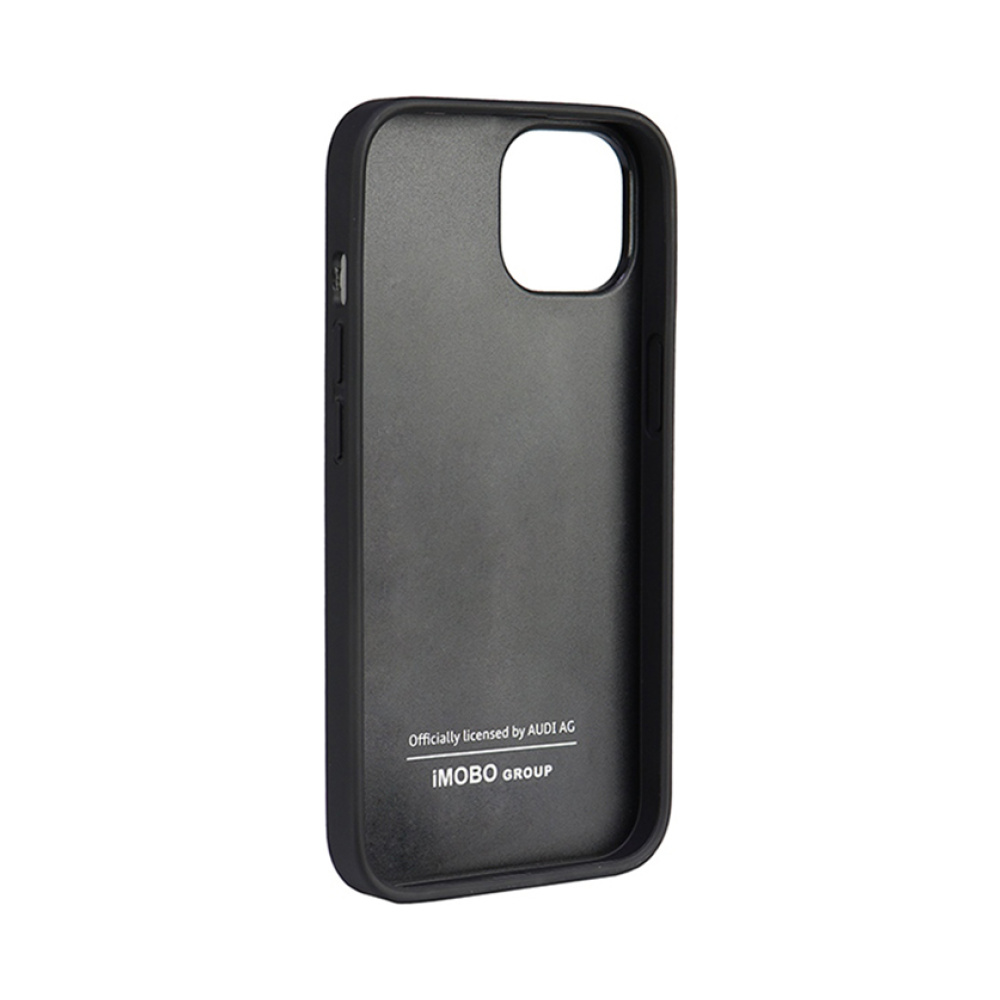Coque iPhone 14 Audi Genuine Leather noire — visuel 5
