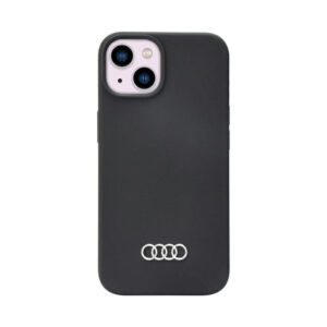 Coque iPhone 14 Audi Silicone Case noire