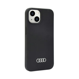 Coque iPhone 14 Audi Silicone Case noire — visuel 2