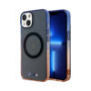 Coque iPhone 14 BMW Gradient Bumper MagSafe grise