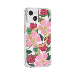 Coque iPhone 14 et iPhone 13 Rifle Paper Clear MagSafe — visuel 2