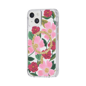 Coque iPhone 14 et iPhone 13 Rifle Paper Clear MagSafe — visuel 3
