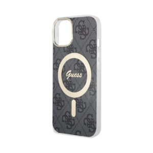 Coque iPhone 14 Guess 4G MagSafe noire — visuel 5