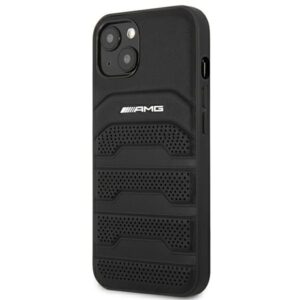 Coque iPhone 14 Plus AMG Debossed Lines noire — visuel 2