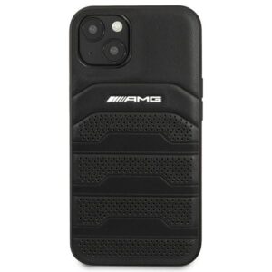 Coque iPhone 14 Plus AMG Debossed Lines noire — visuel 3