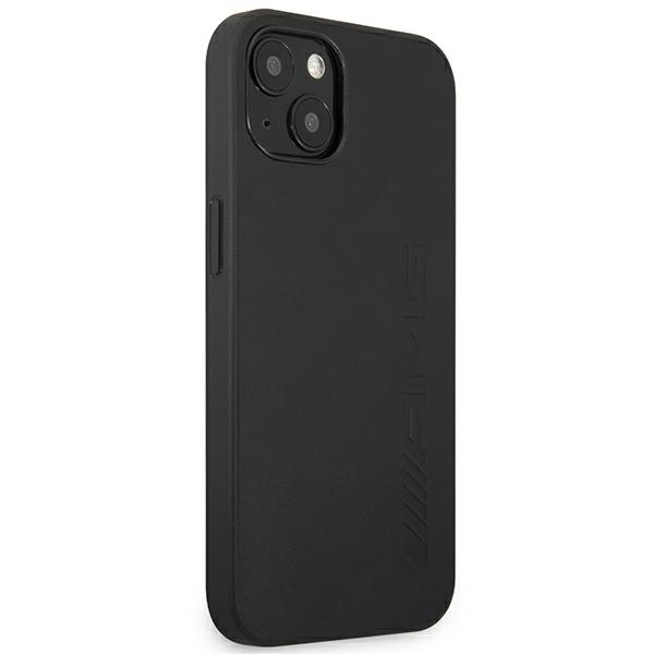 Coque iPhone 14 Plus AMG Leather Hot Stamped noire — visuel 4