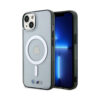 Coque iPhone 14 Plus BMW Silver Ring MagSafe transparente