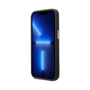 Coque iPhone 14 Plus Guess Croco Collection noire — visuel 5
