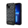 Coque iPhone 14 Plus Guess GCube Stripes MagSafe noire