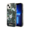 Coque iPhone 14 Plus Guess Jungle Case verte